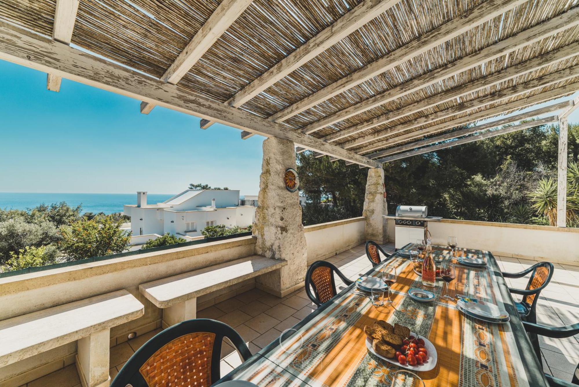All Inclusive - Villa Calaluna Sea View By Diddoi Santa Maria di Leuca Bagian luar foto
