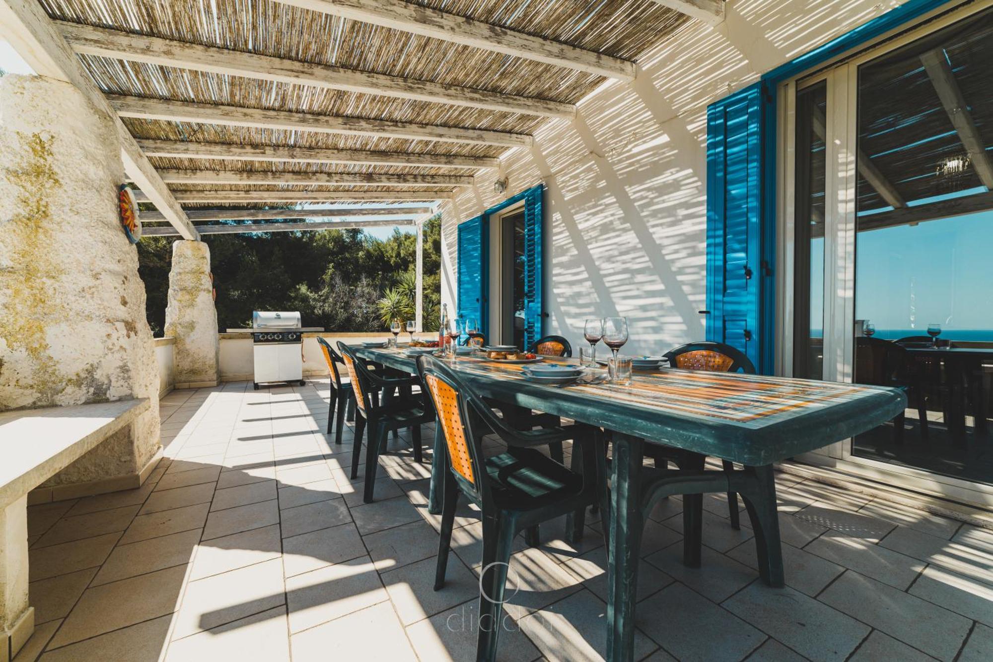 All Inclusive - Villa Calaluna Sea View By Diddoi Santa Maria di Leuca Bagian luar foto